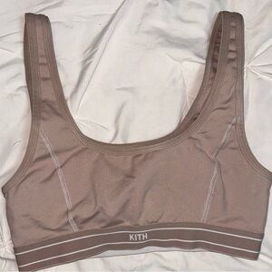 Kith Women's Beige Sports Bra